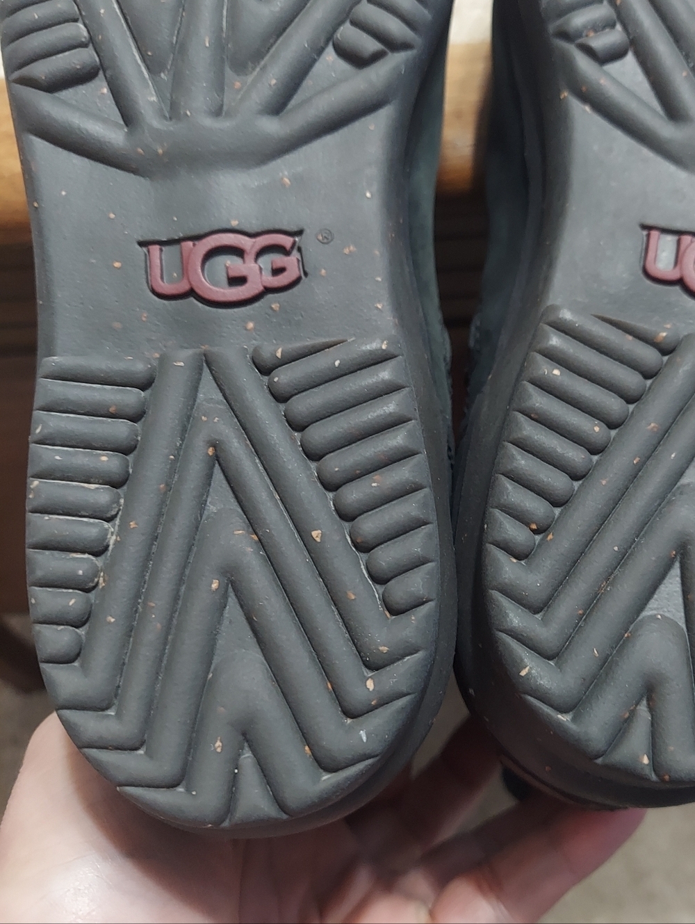 UGG Simmens Women's Boots Size 9.5 Black - Picture 6 of 9